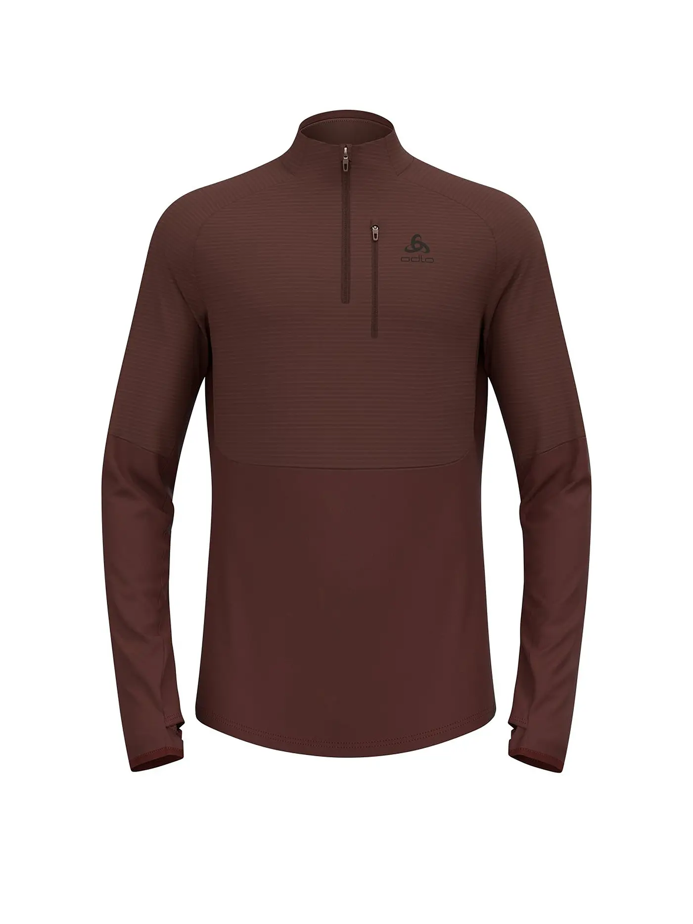 ODLO | Herren Unterzieh Zipshirt Descent Ceramiwarm | 